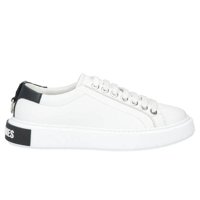 Les Hommes White Calfskin Men Sneaker - Hilstor