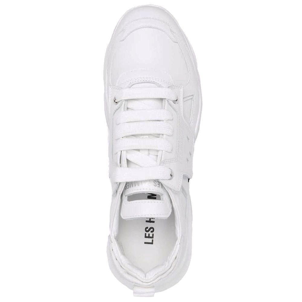 Les Hommes White Calfskin Men Sneaker - Hilstor