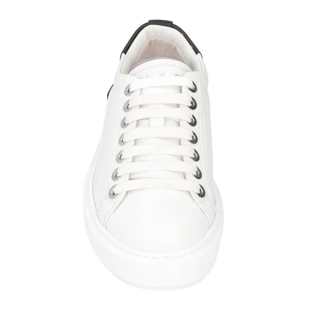Les Hommes White Calfskin Men Sneaker - Hilstor