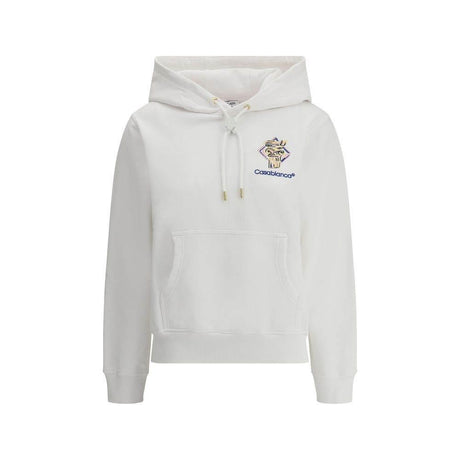 Casablanca Logoed Hoodie - Hilstor