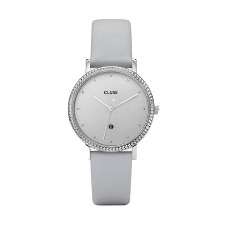 Cluse Gray Leather Watch - Hilstor