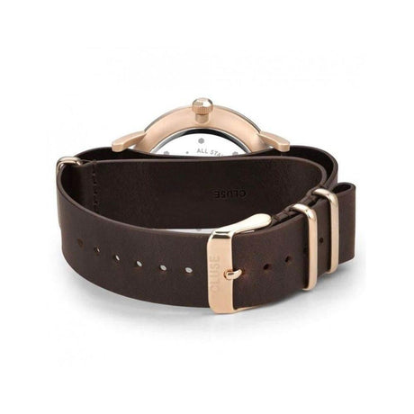 Cluse Brown Leather Watch - Hilstor