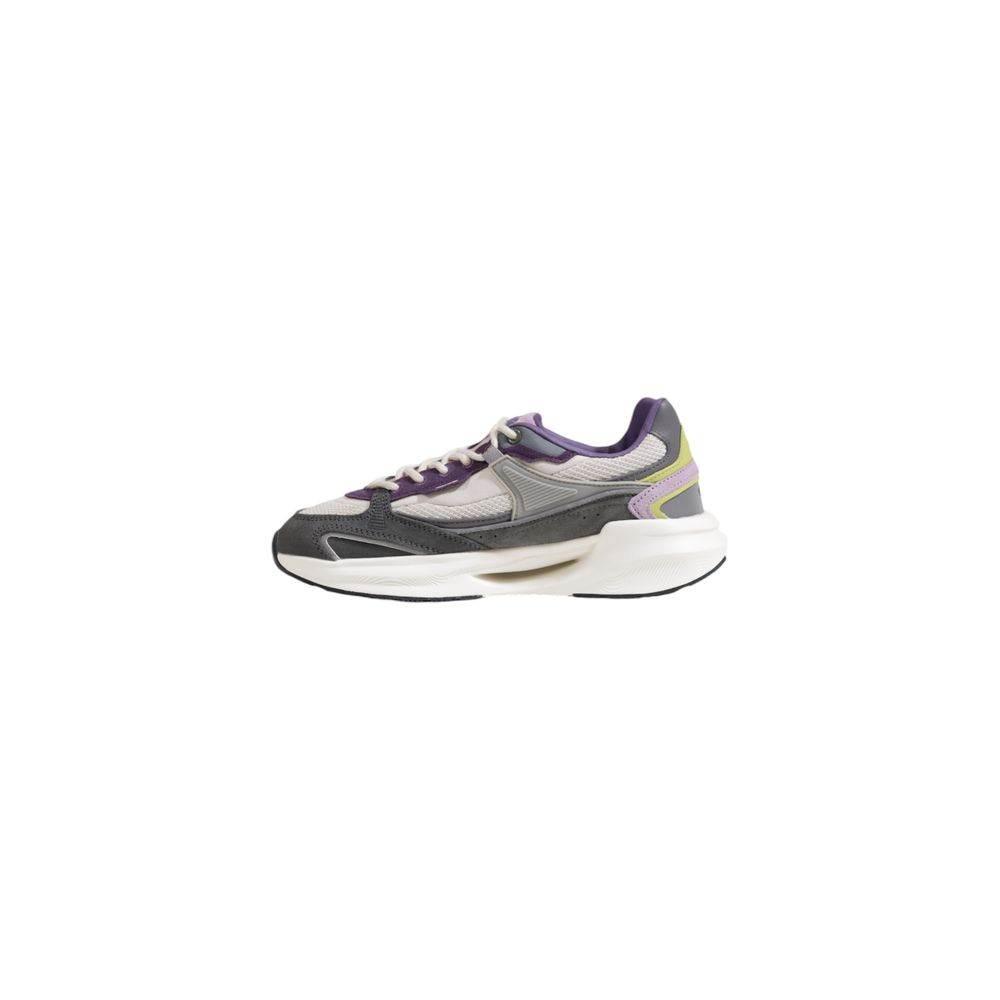 D.A.T.E Gray Fabric Sneaker - Hilstor