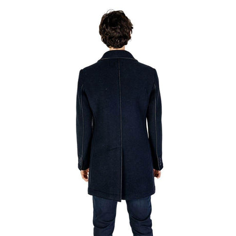 Hydra Clothing Blue Wool Coat - Hilstor