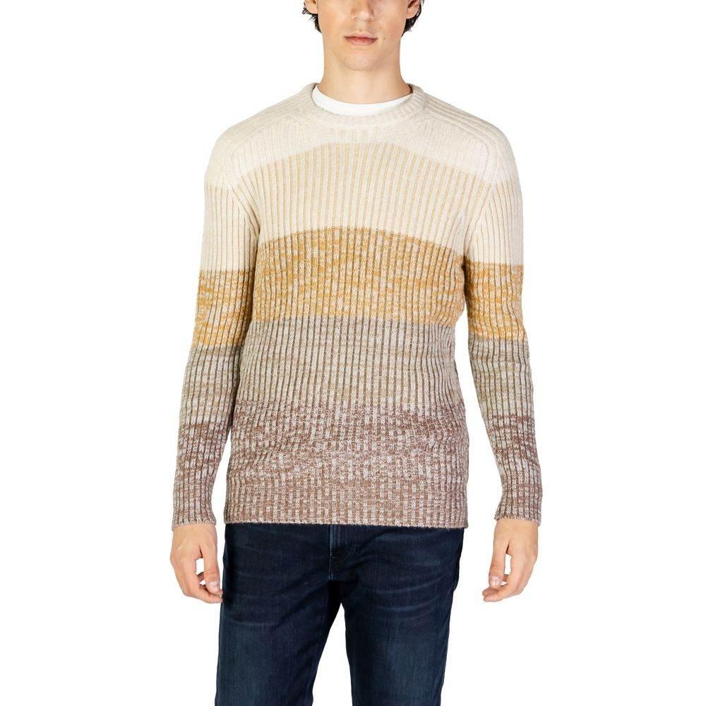 Hydra Clothing Beige Marabou Sweater - Hilstor