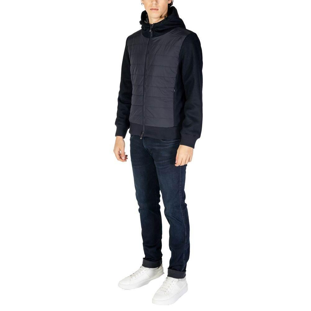 Hydra Clothing Blue Polyester Jackets & Coat - Hilstor