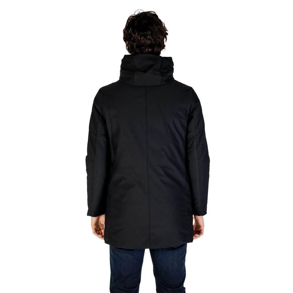 Hydra Clothing Black Nylon Jackets & Coat - Hilstor