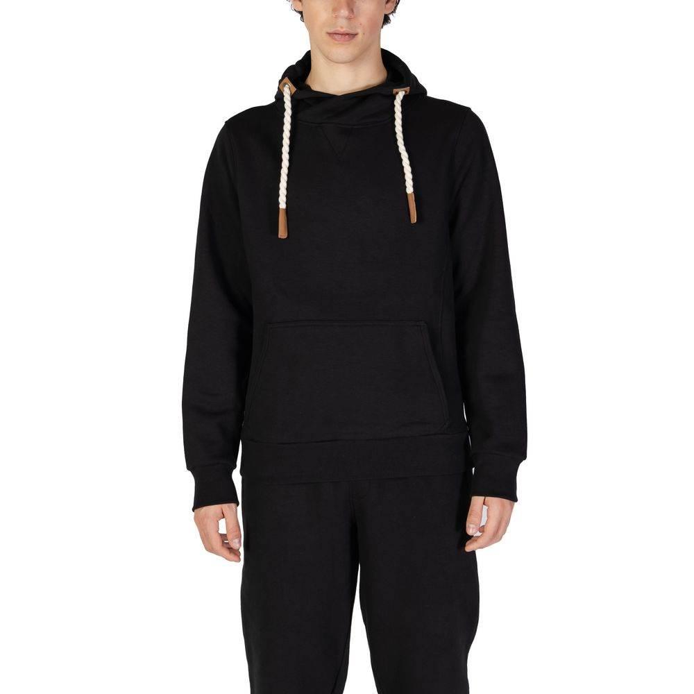 Hydra Clothing Black Cotton Hoody - Hilstor