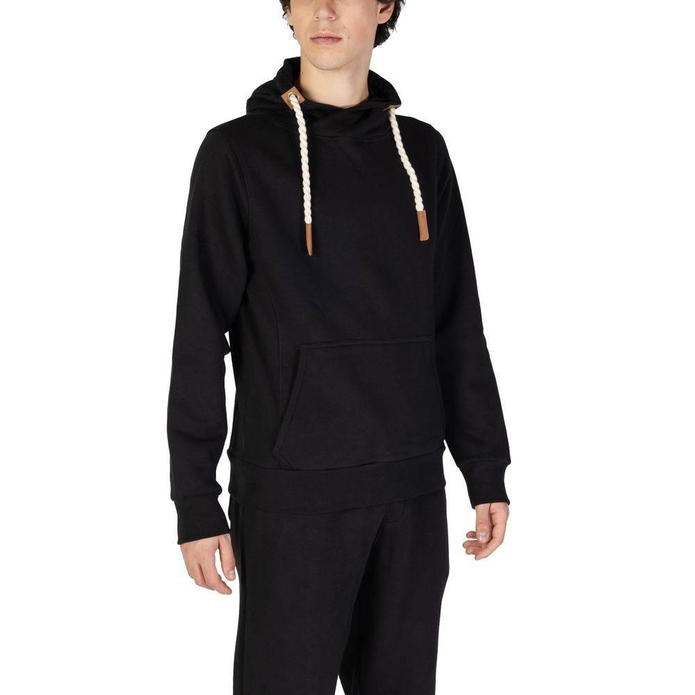 Hydra Clothing Black Cotton Hoody - Hilstor