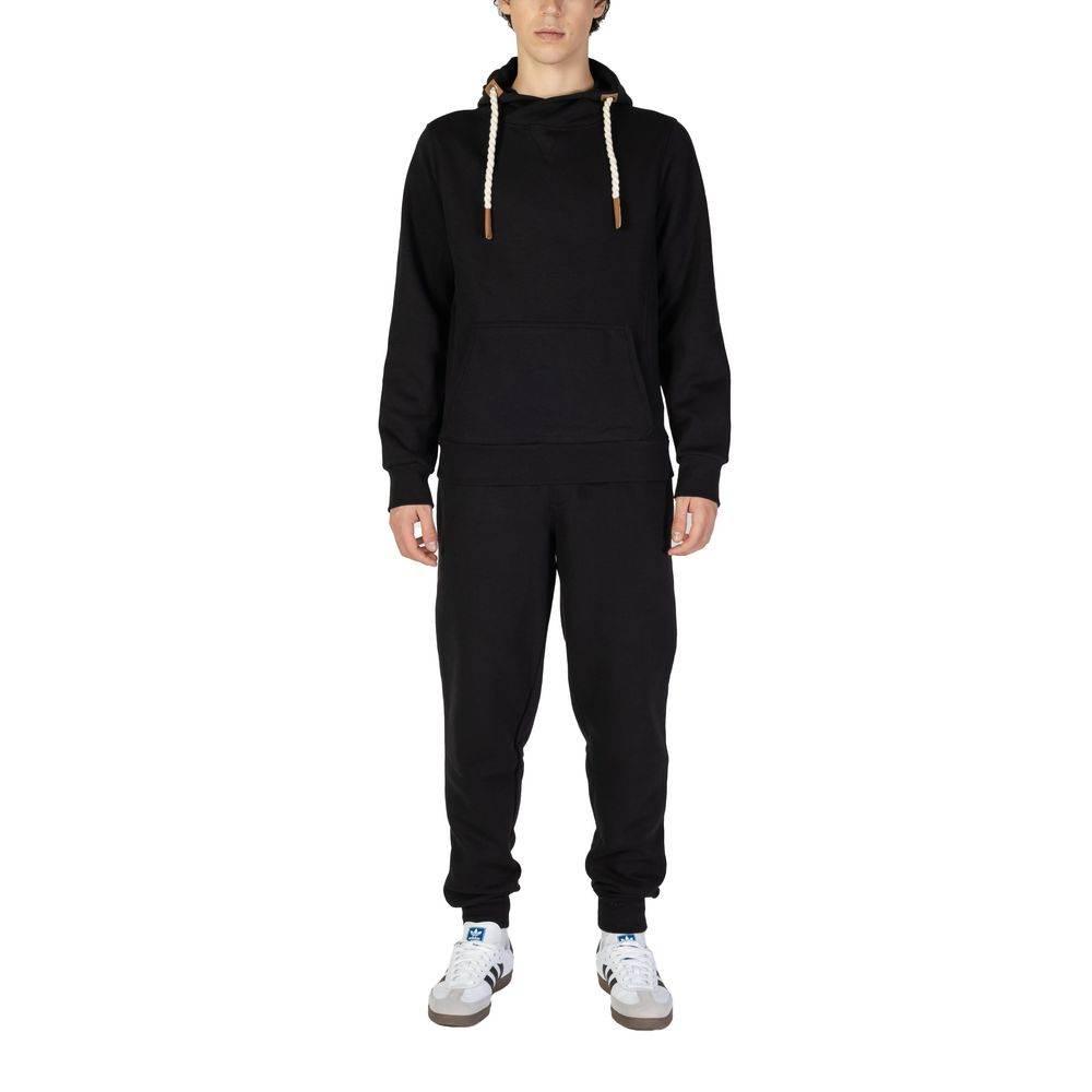 Hydra Clothing Black Cotton Hoody - Hilstor