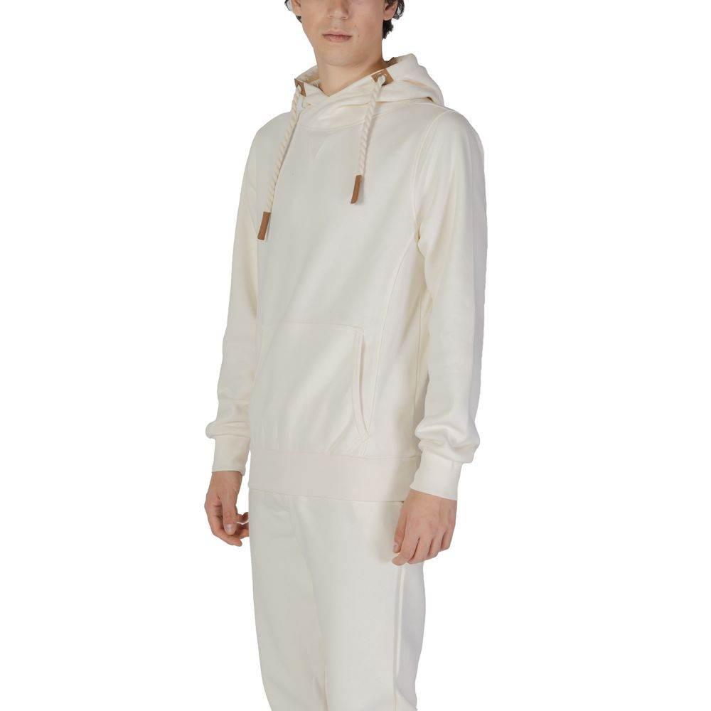 Hydra Clothing Cream Cotton Hoody - Hilstor