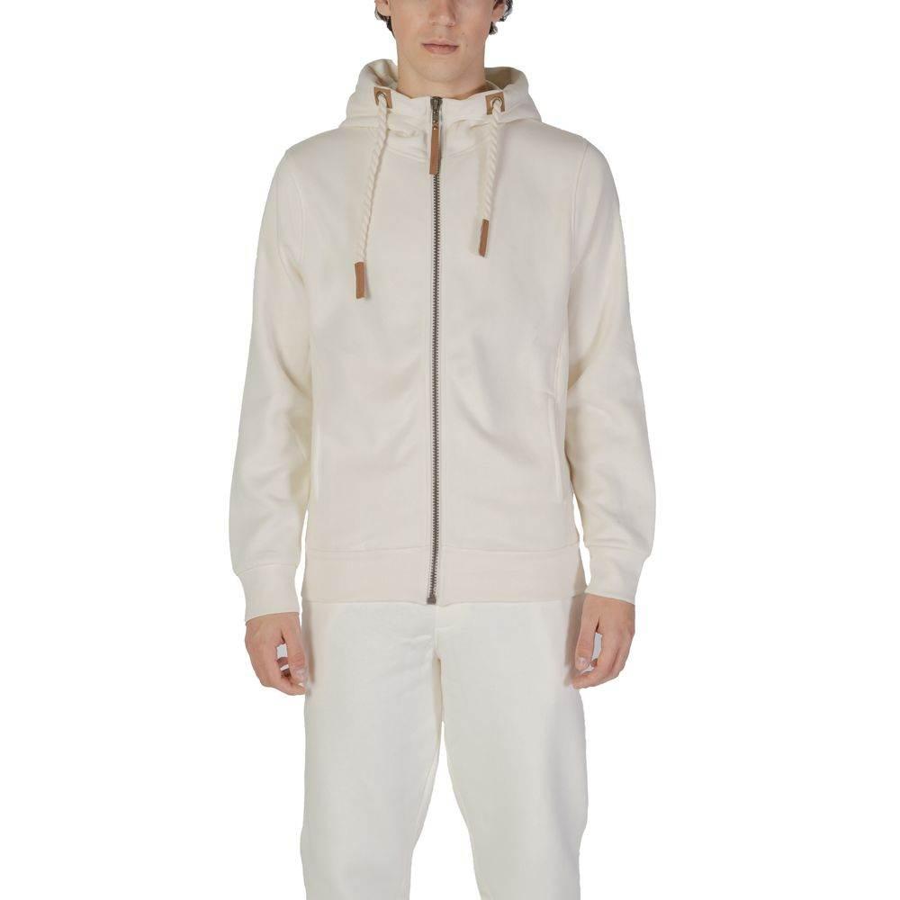 Hydra Clothing Cream Cotton Hoody - Hilstor