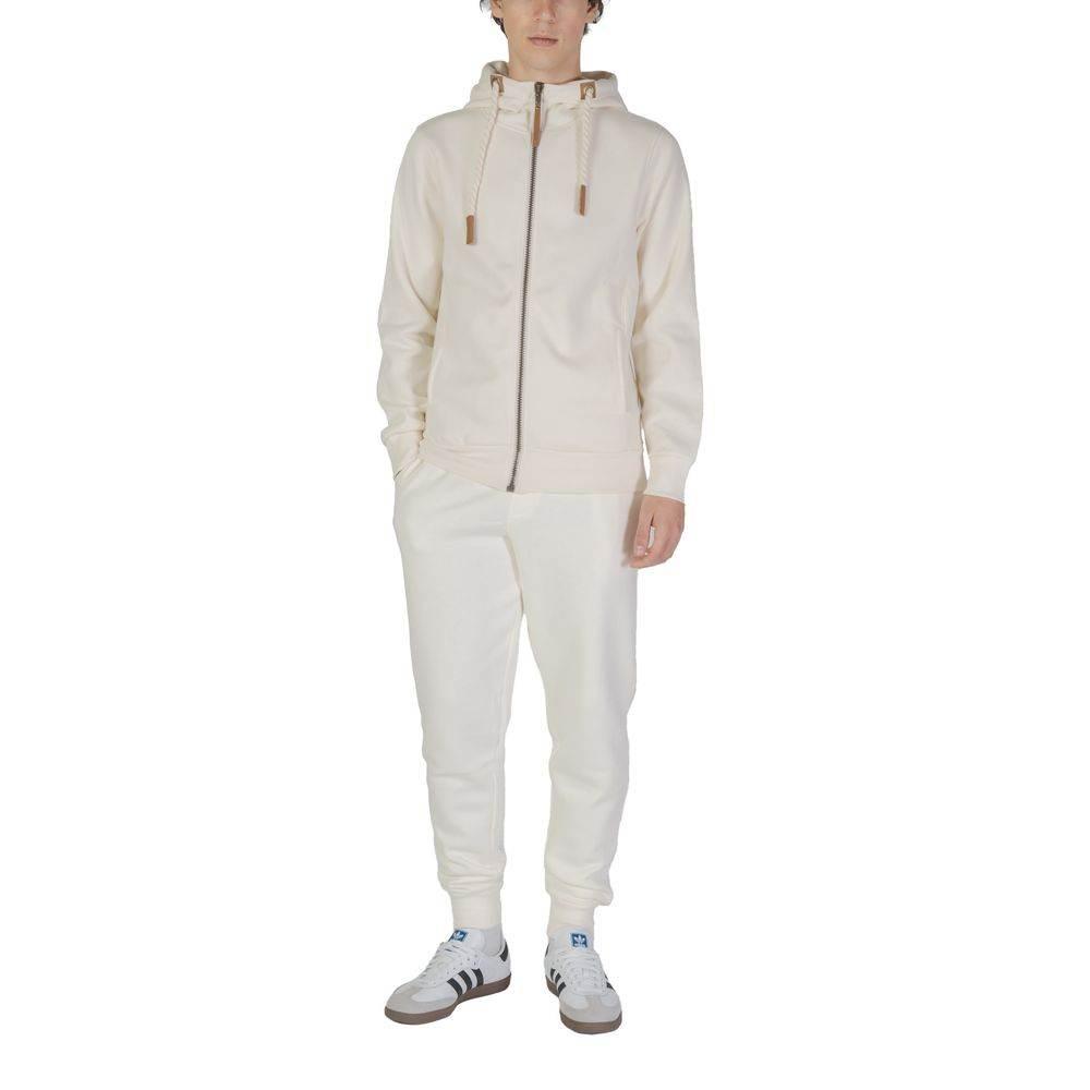 Hydra Clothing Cream Cotton Hoody - Hilstor