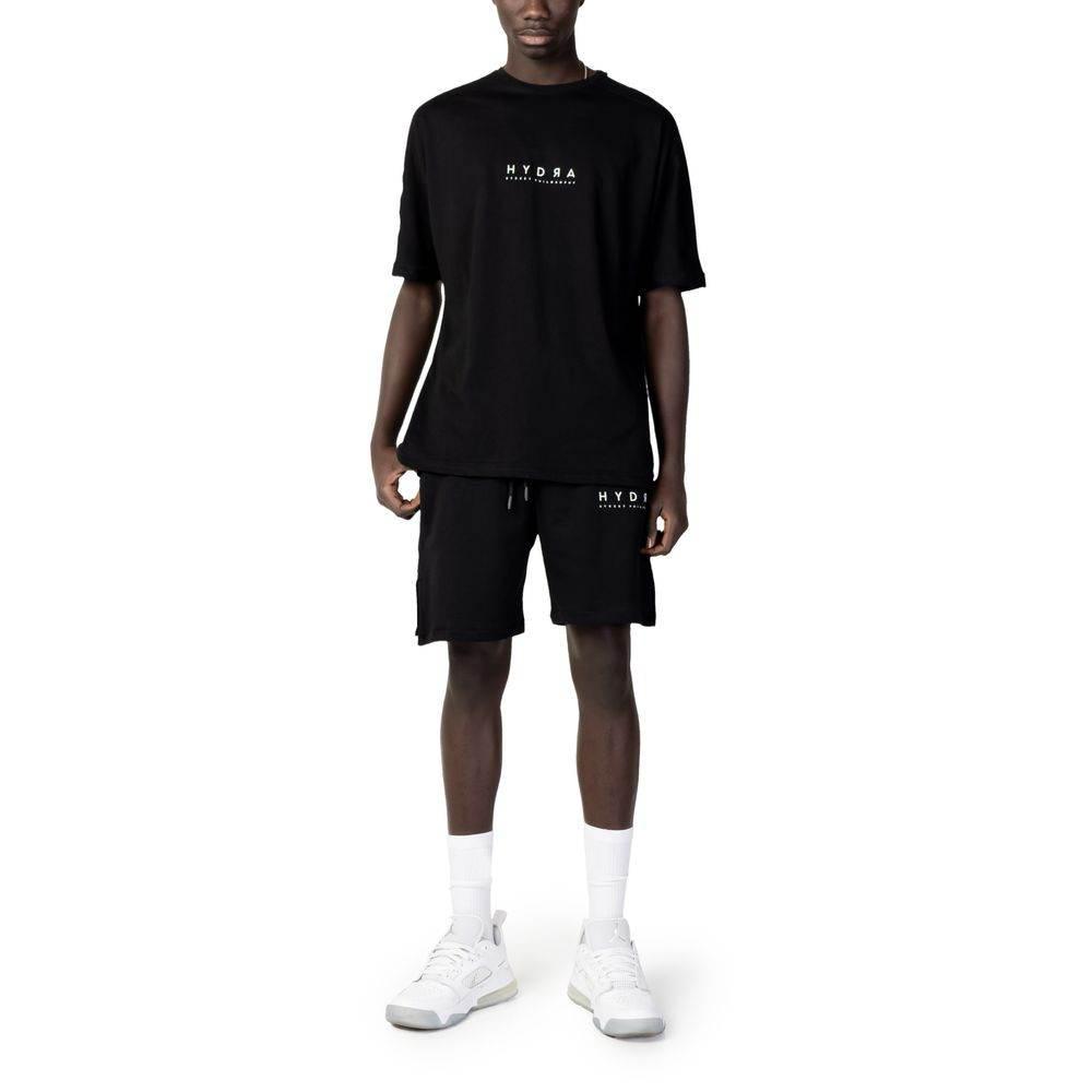 Hydra Clothing Black Cotton Sweatsuit - Hilstor