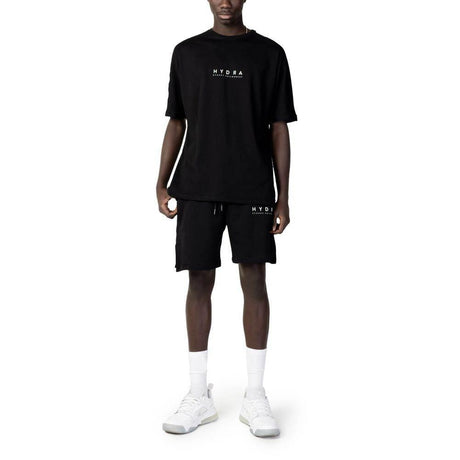 Hydra Clothing Black Cotton Sweatsuit - Hilstor