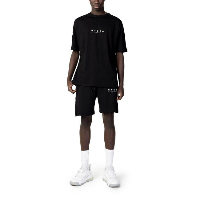 Hydra Clothing Black Cotton Sweatsuit - Hilstor