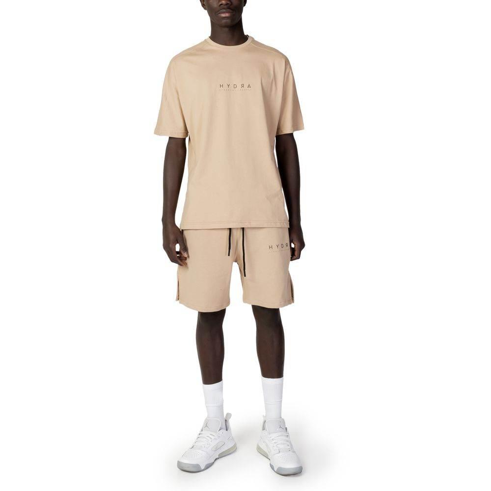 Hydra Clothing Beige Cotton Sweatsuit - Hilstor
