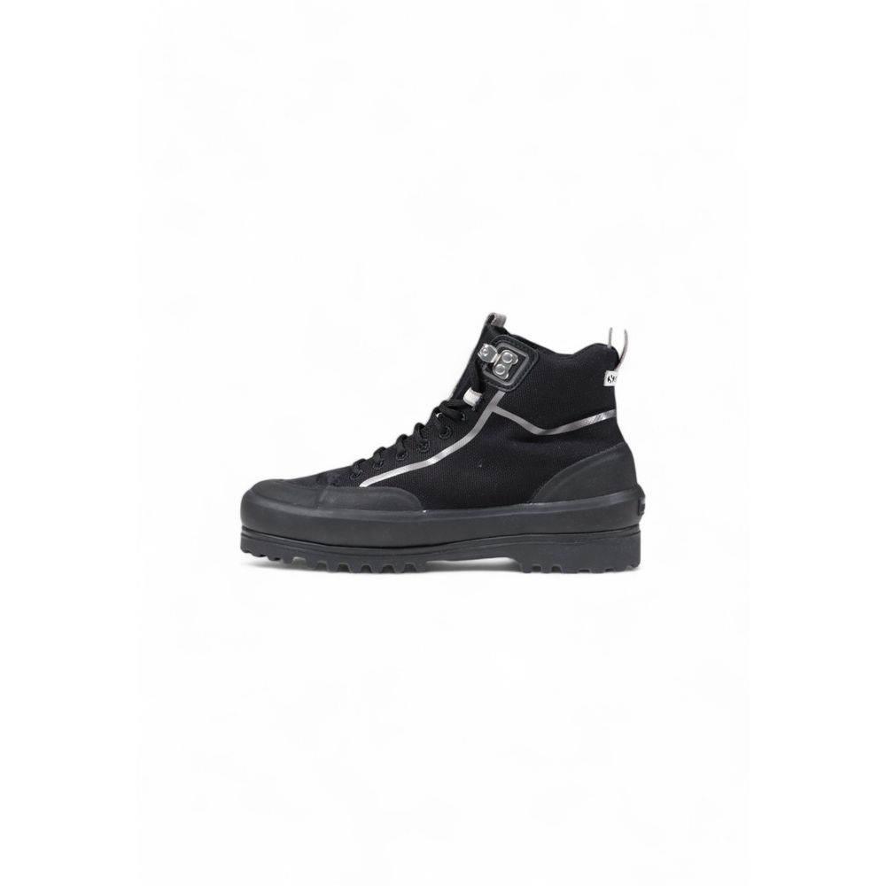 Superga Black Fabric Sneaker - Hilstor