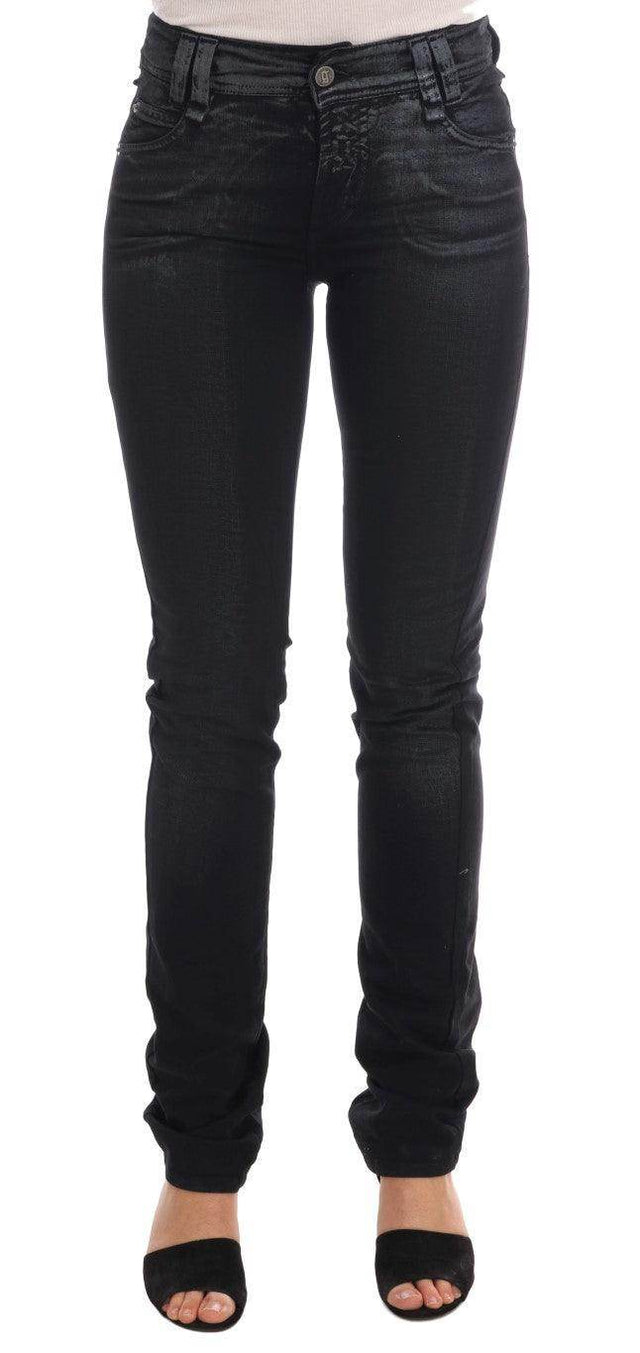 John Galliano Gray Wash Cotton Stretch Regular Fit Jeans - Hilstor