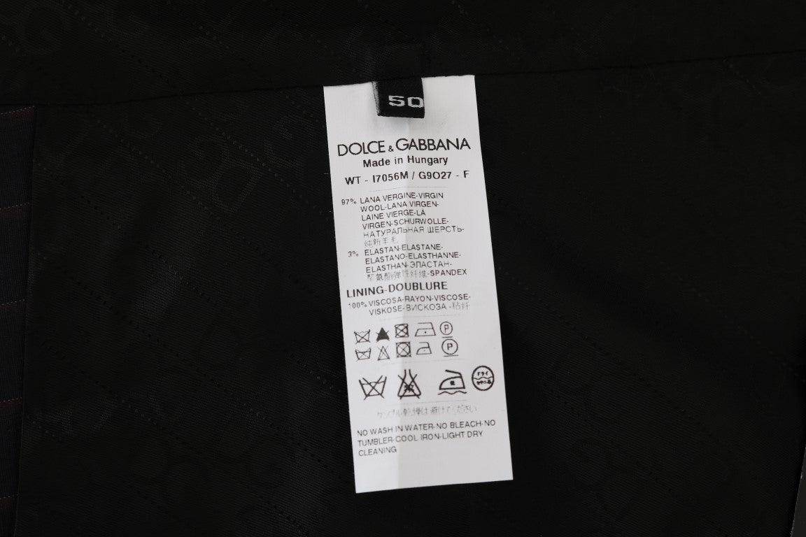 Dolce & Gabbana Blue Wool Stretch Vest - Hilstor