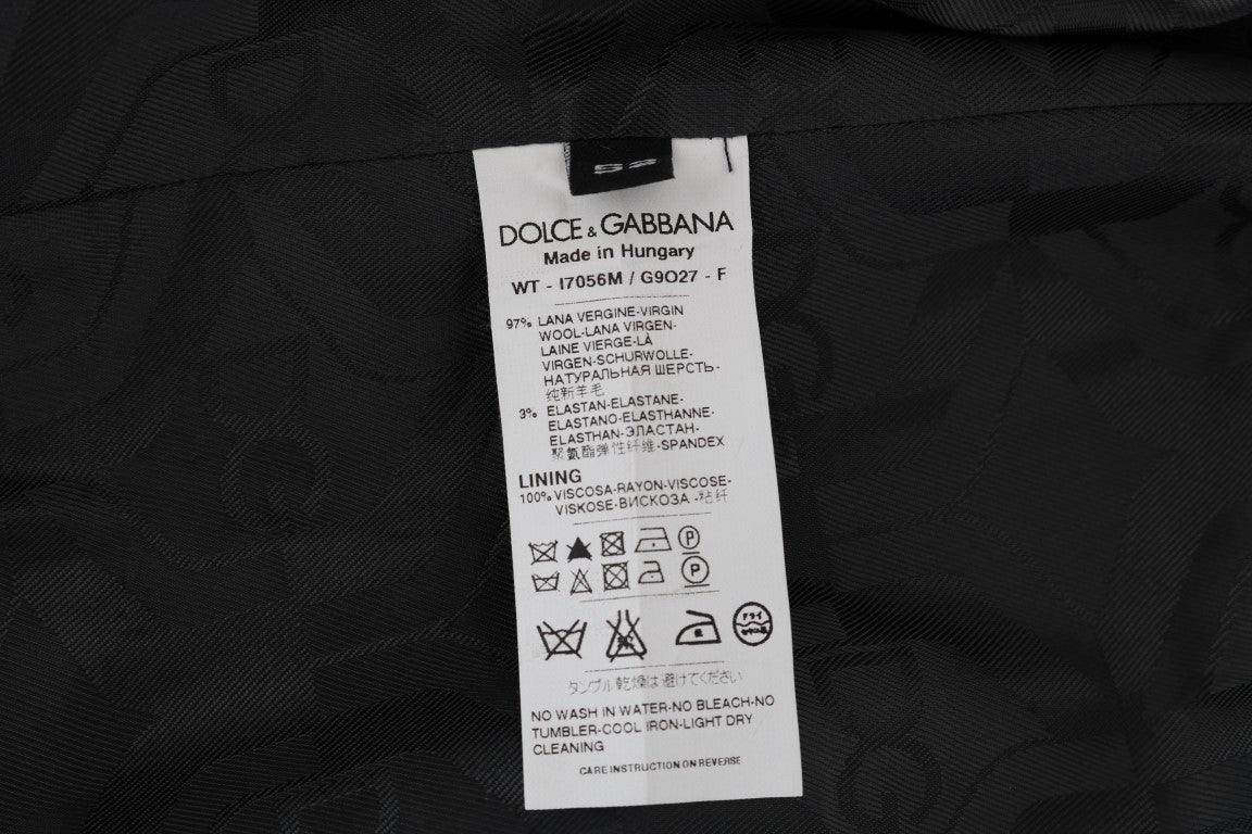 Dolce & Gabbana Gray Wool Stretch Vest - Hilstor