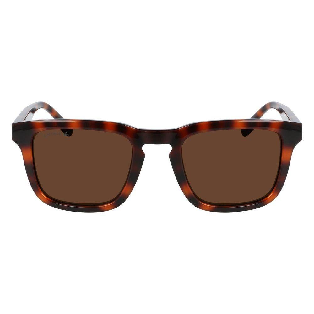 Lacoste Brown Injected Sunglasses - Hilstor
