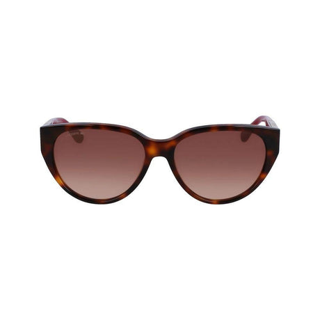 Lacoste Brown Acetate Sunglasses - Hilstor