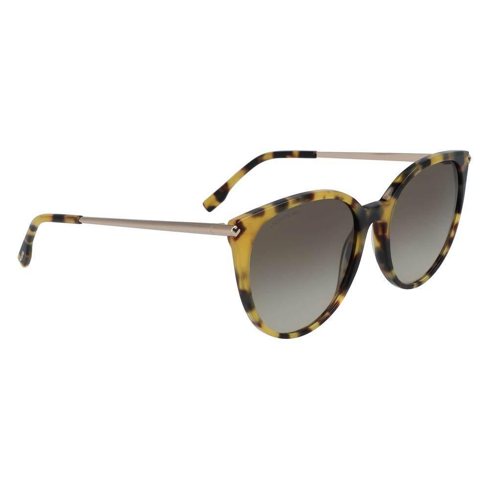 Lacoste Brown Metal Sunglasses - Hilstor