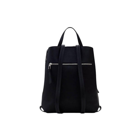 Desigual Black Polyethylene Backpack - Hilstor