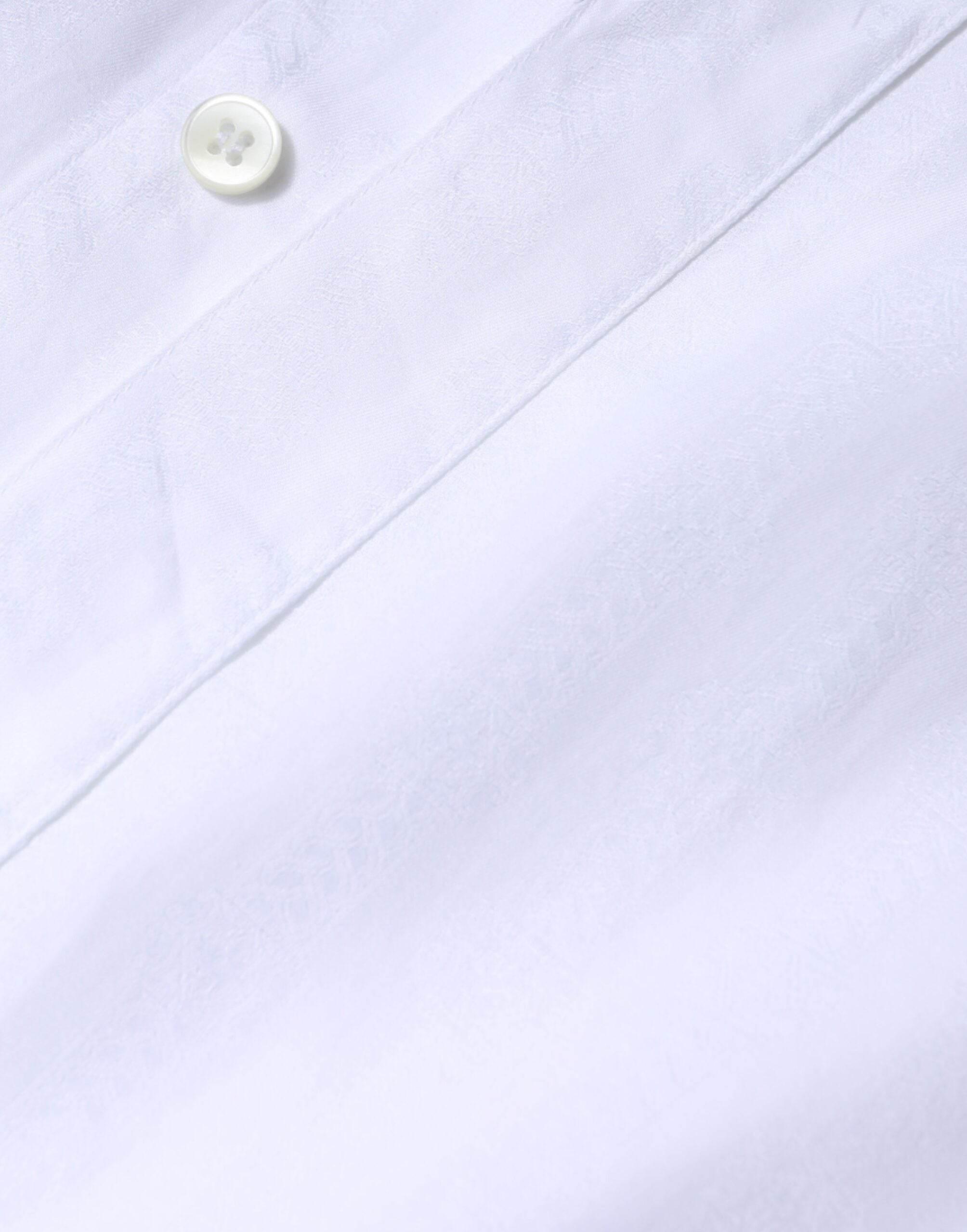 Dolce & Gabbana White Cotton Formal Men GOLD Dress Shirt - Hilstor