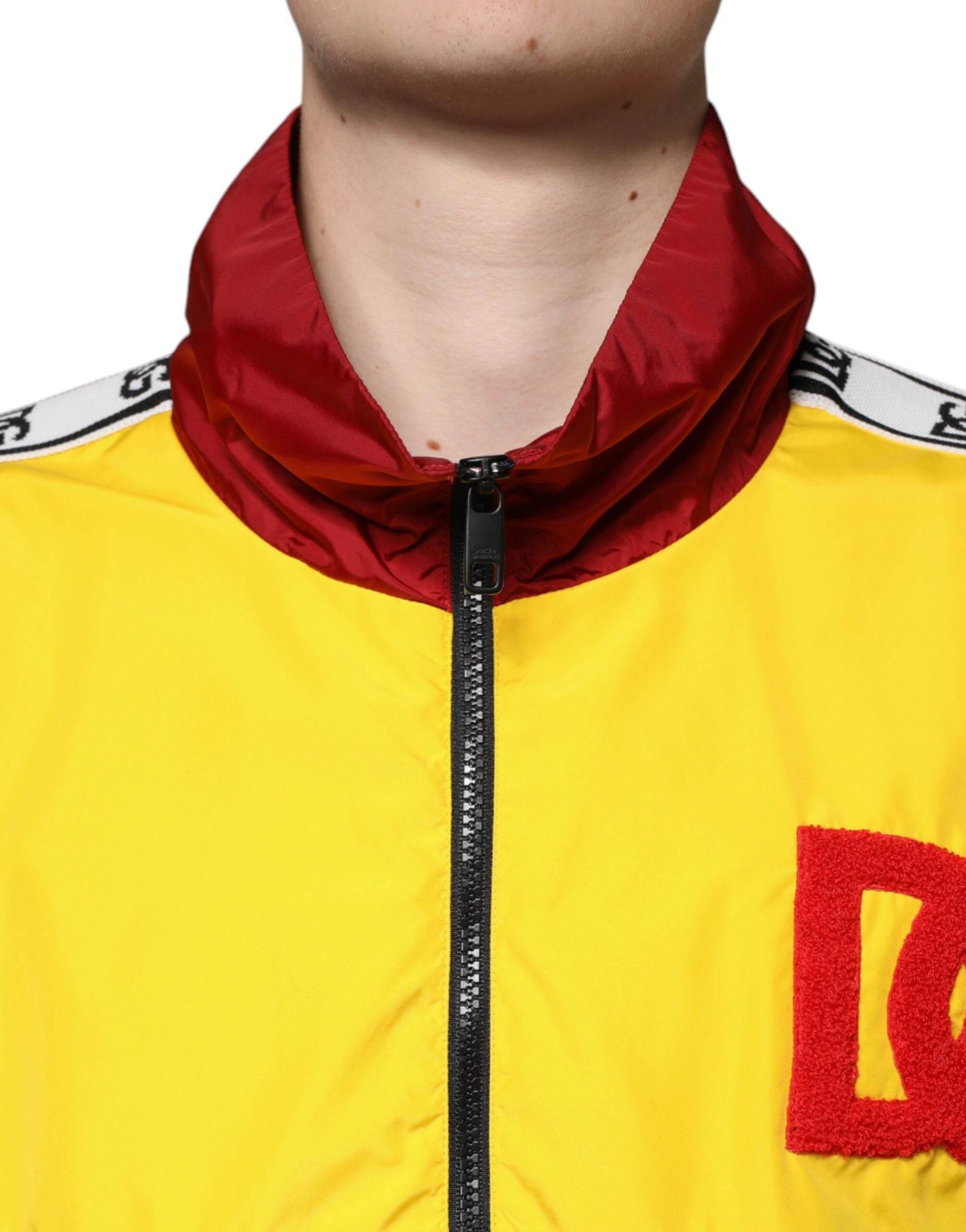 Dolce & Gabbana Multicolor Patchwork Men Full Zip Sweater - Hilstor