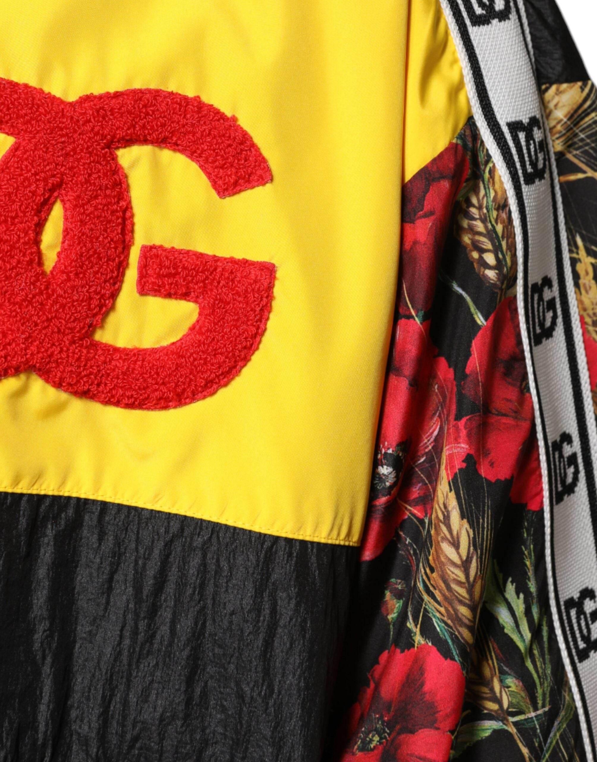 Dolce & Gabbana Multicolor Patchwork Men Full Zip Sweater - Hilstor