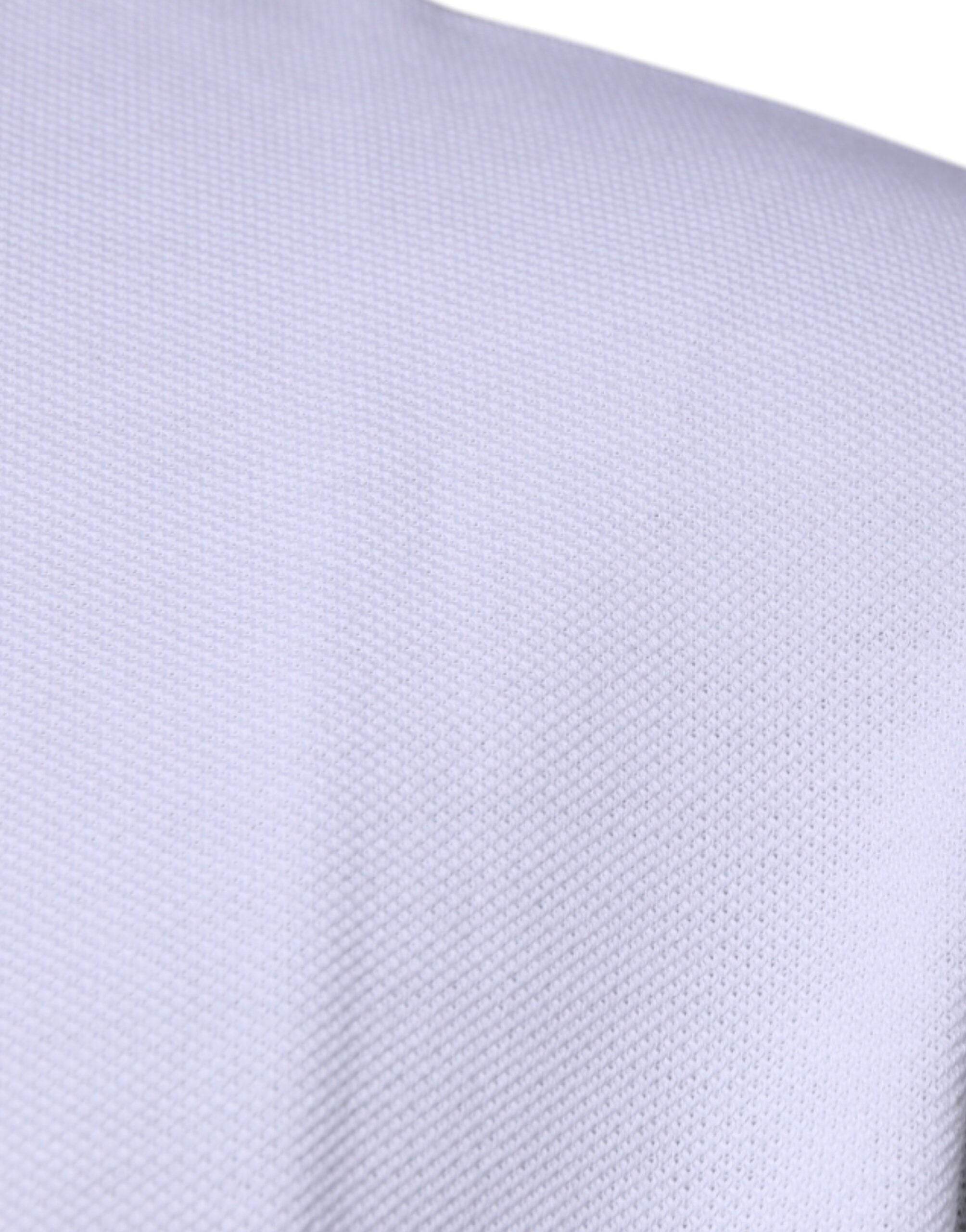 Versace White Viscose Collared Men Polo Short Sleeves T-shirt - Hilstor