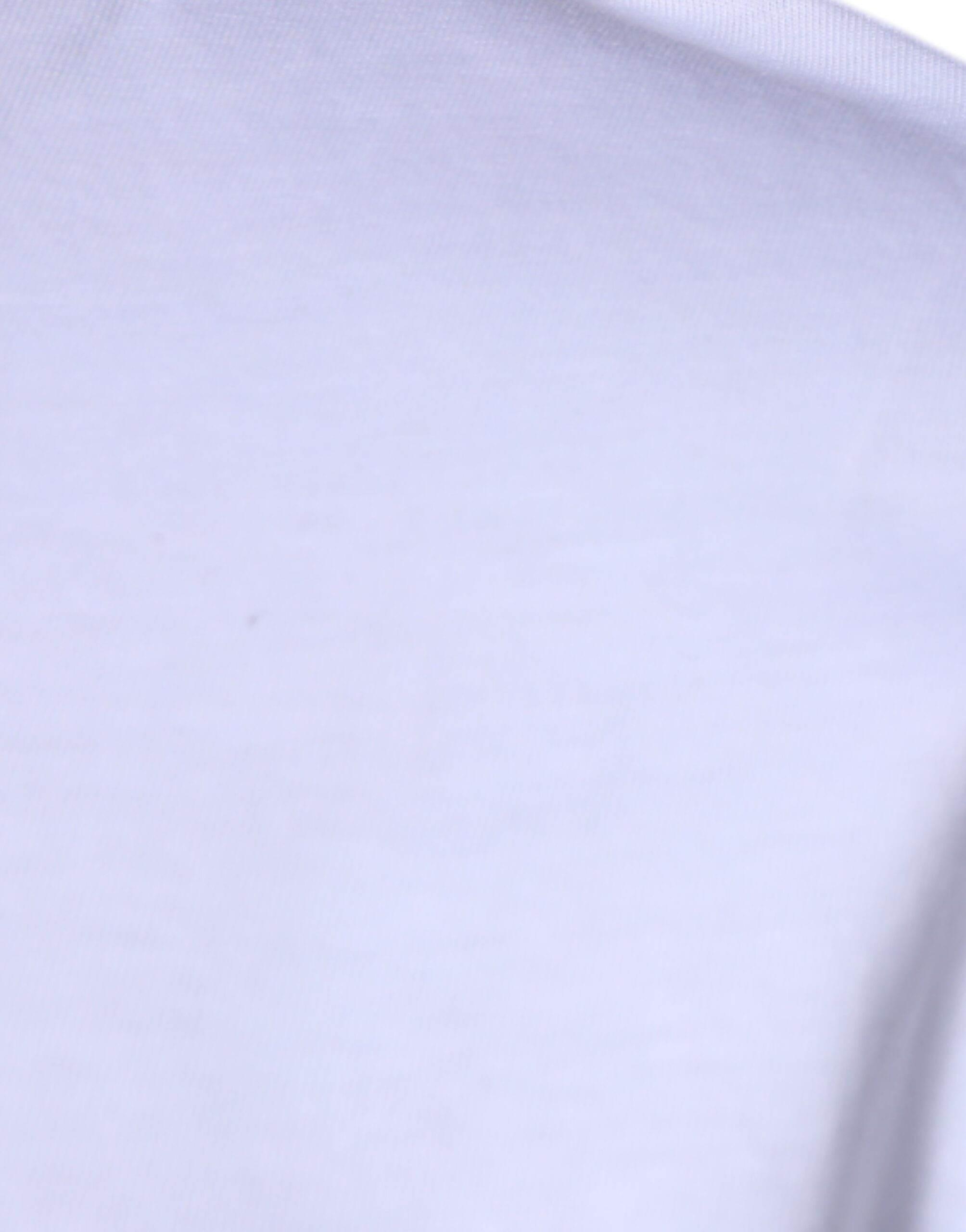 Dolce & Gabbana White Red Leopard Cotton Crew Neck T-shirt - Hilstor