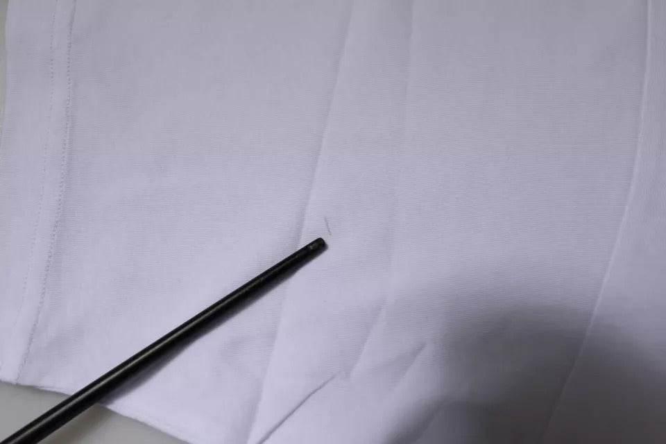 Dolce & Gabbana White DG Logo Cotton Crew Neck T-shirt - Hilstor