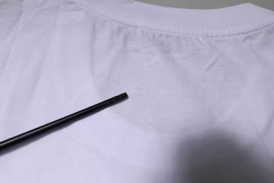 Dolce & Gabbana White DG Logo Cotton Crew Neck T-shirt - Hilstor