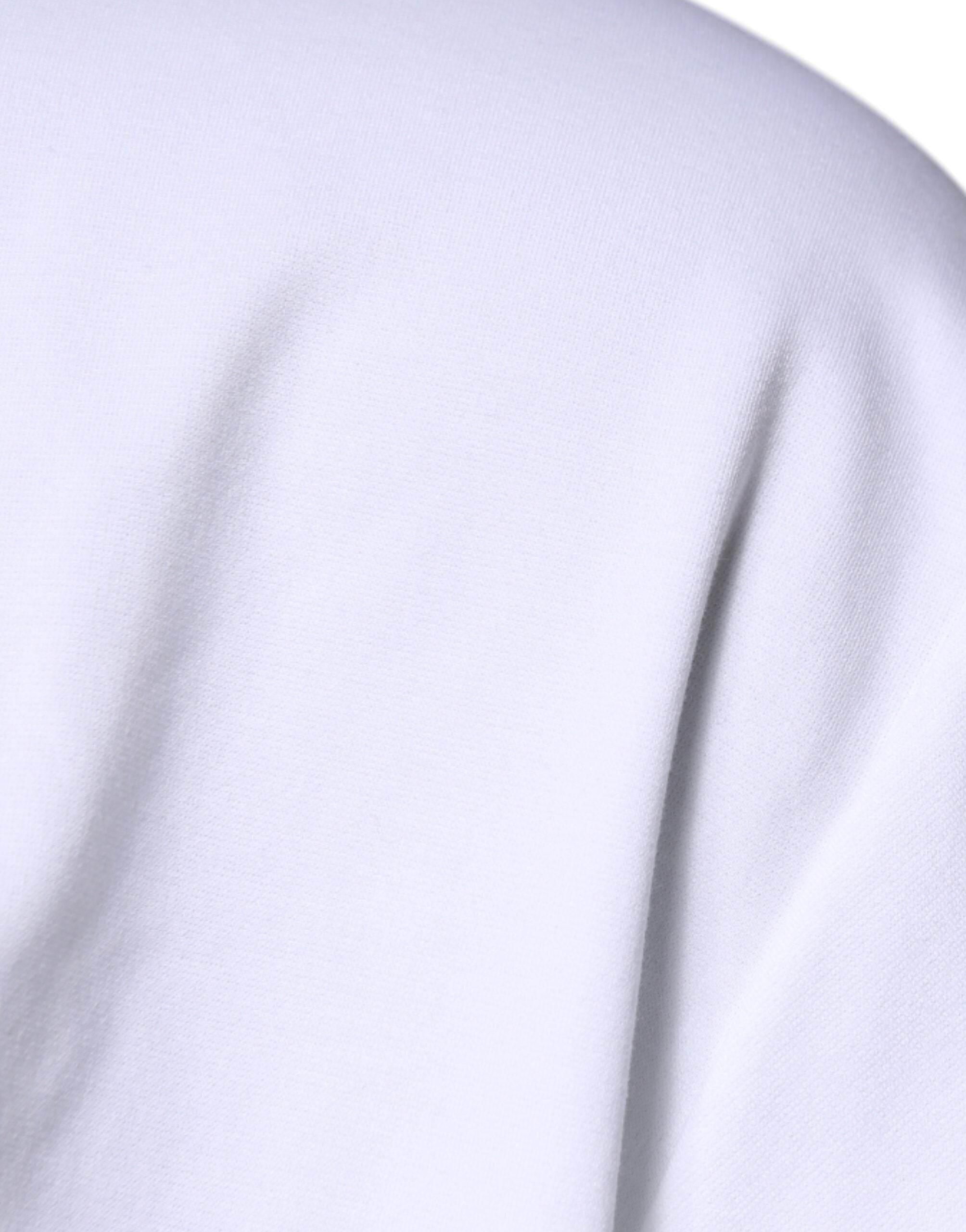 Dolce & Gabbana White DG Logo Cotton Crew Neck T-shirt - Hilstor