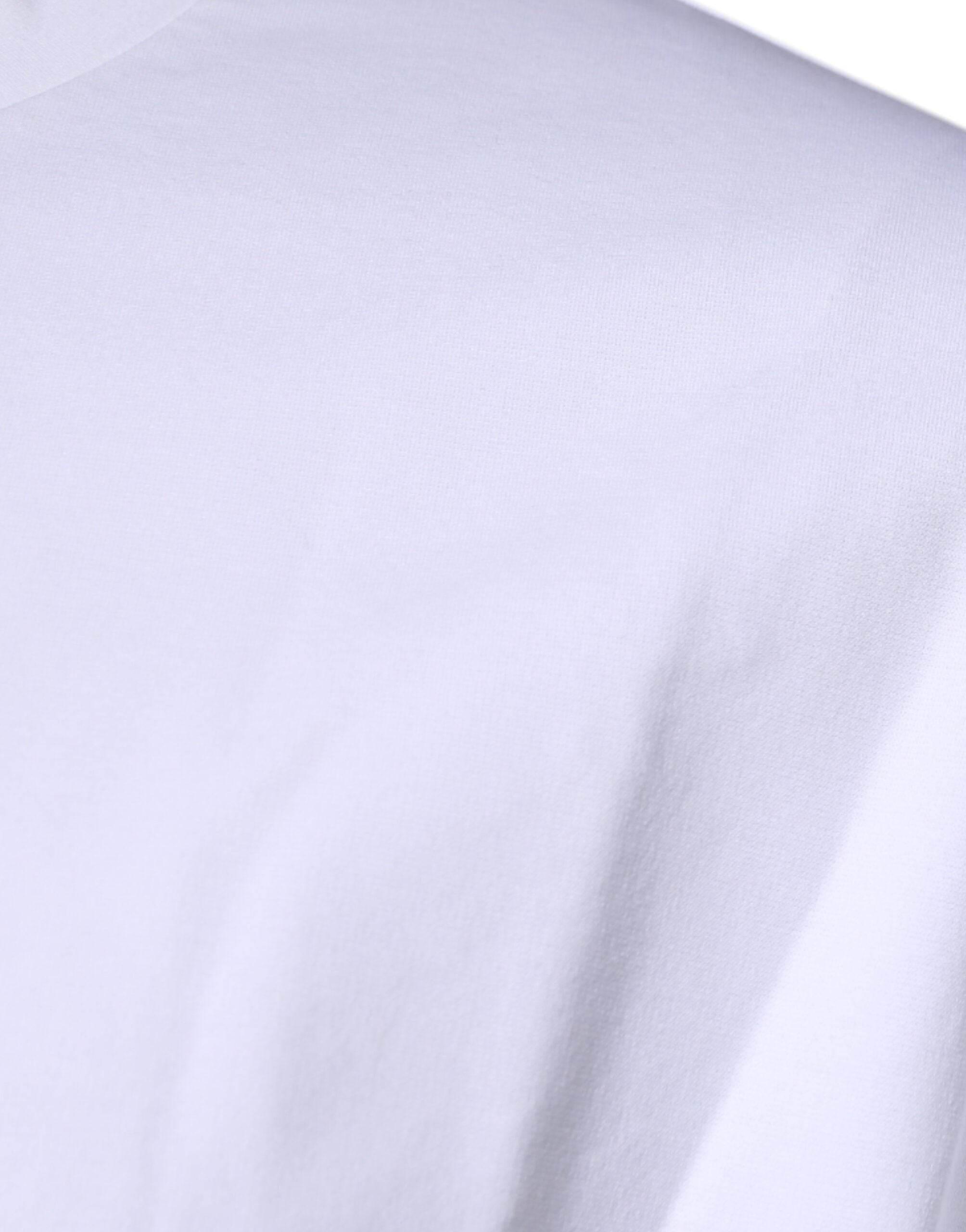 Dolce & Gabbana White DG Logo Cotton Crew Neck T-shirt - Hilstor