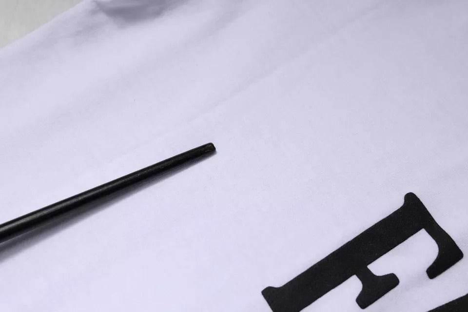 Dolce & Gabbana White Graphic Print Cotton Crew Neck T-shirt - Hilstor