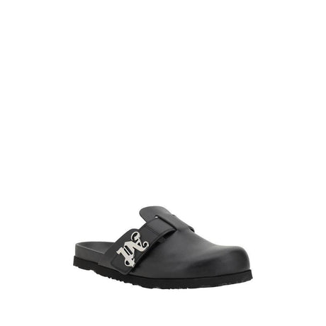 Palm Angels Leather Mules - Hilstor