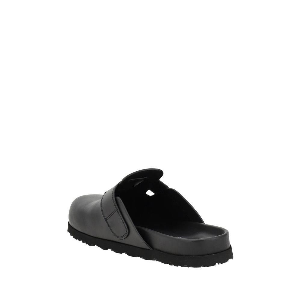 Palm Angels Leather Mules - Hilstor