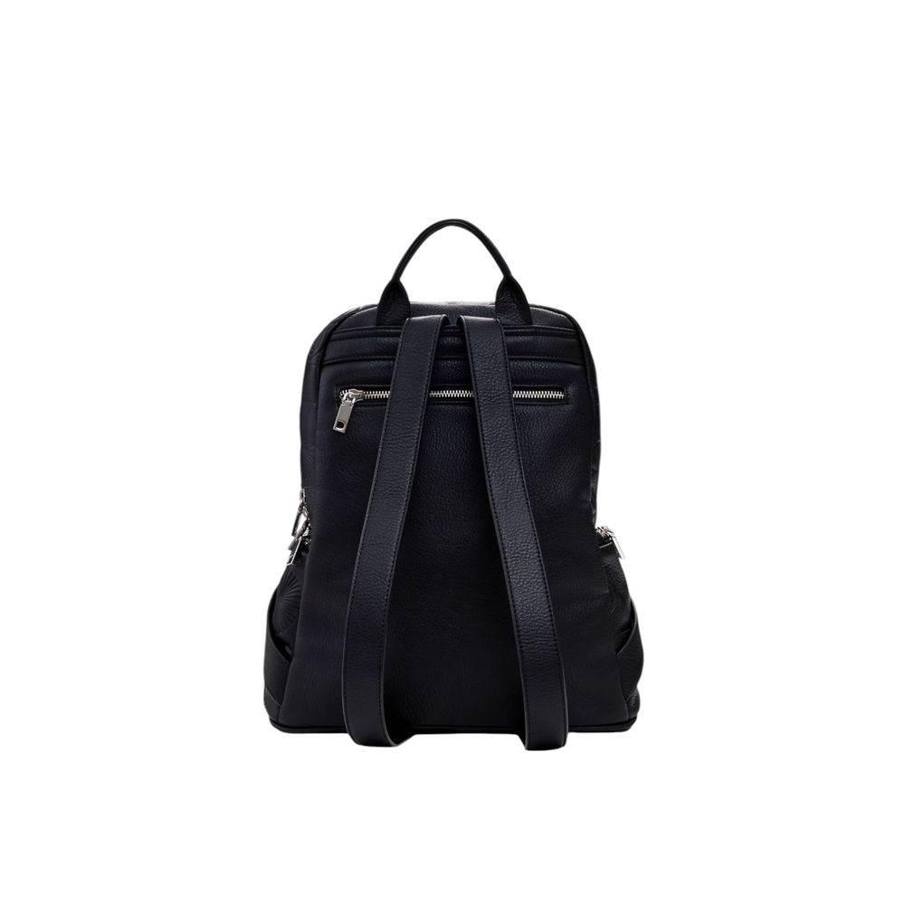 Desigual Black Polyethylene Backpack - Hilstor