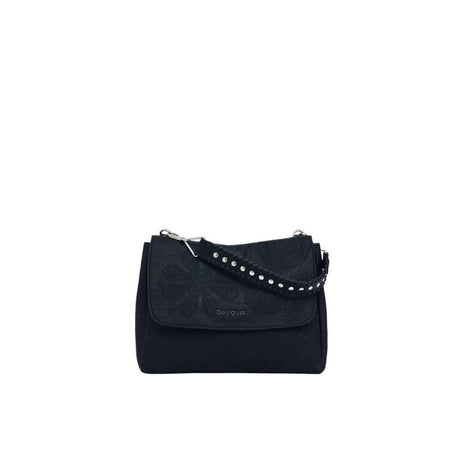 Desigual Black Polyethylene Handbag - Hilstor
