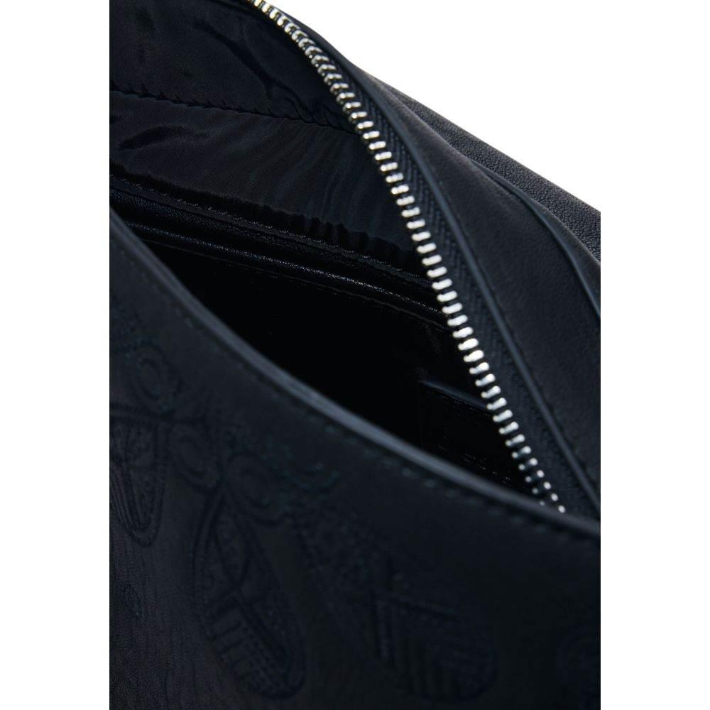 Desigual Black Polyethylene Handbag - Hilstor