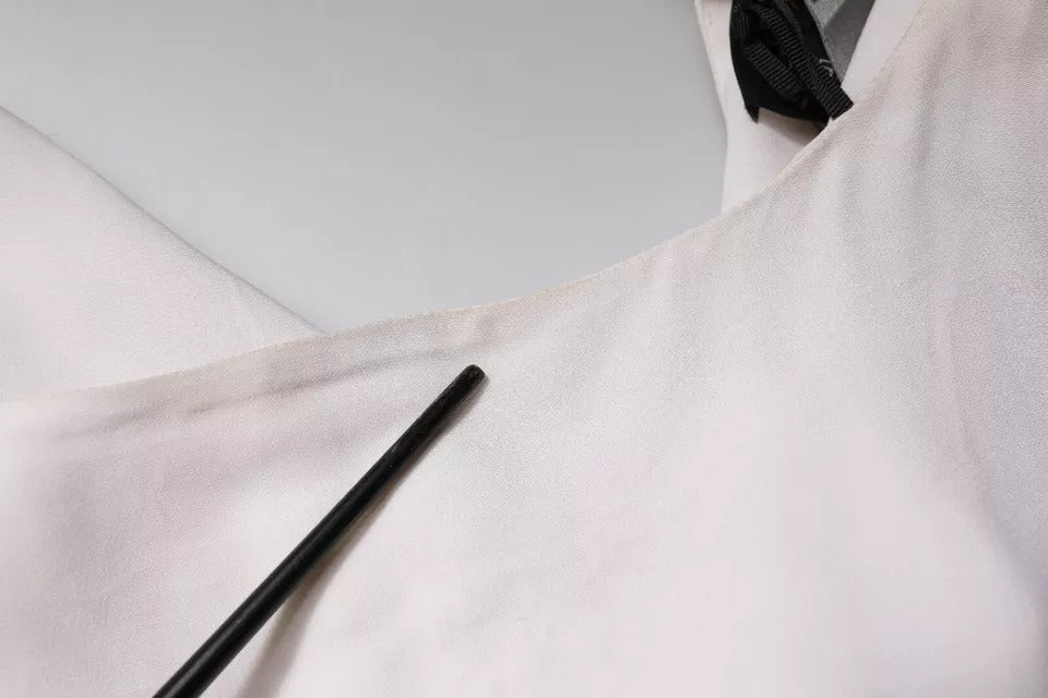 Christian Pellizzari Off White Pyntet lang Maxikjole