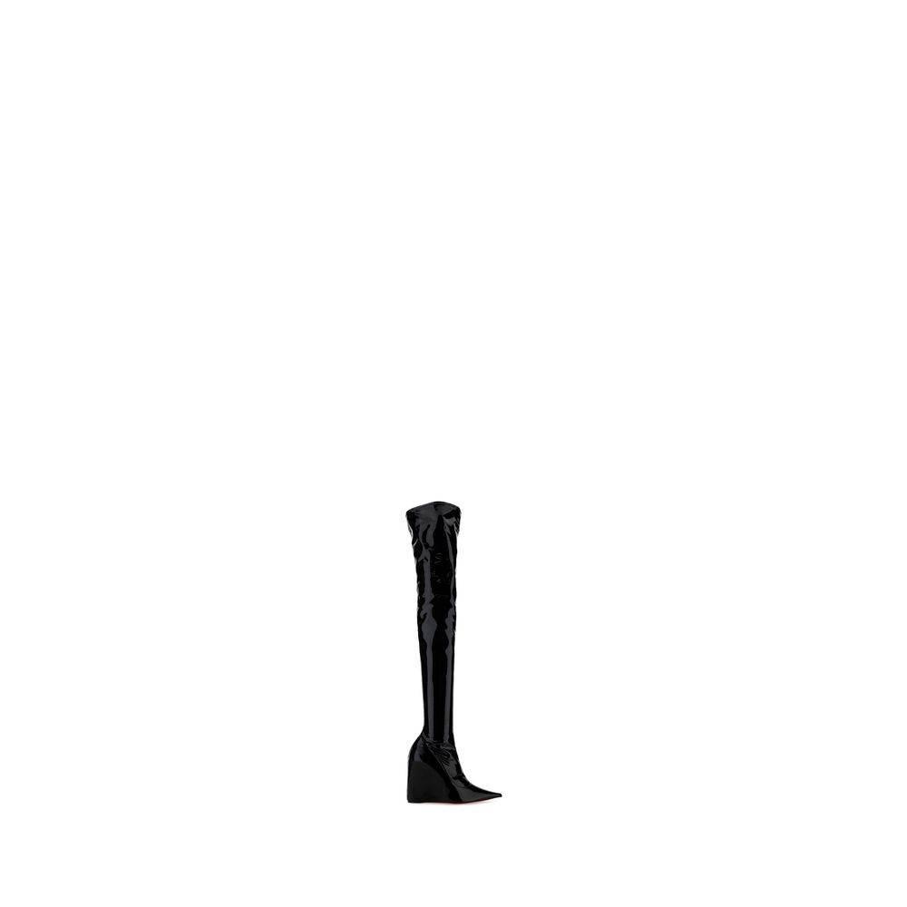 Amina Muaddi Danielle high Boots - Hilstor