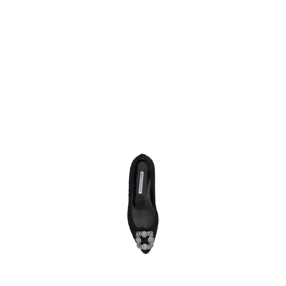 Manolo Blahnik Hangisiflat Ballerinas - Hilstor