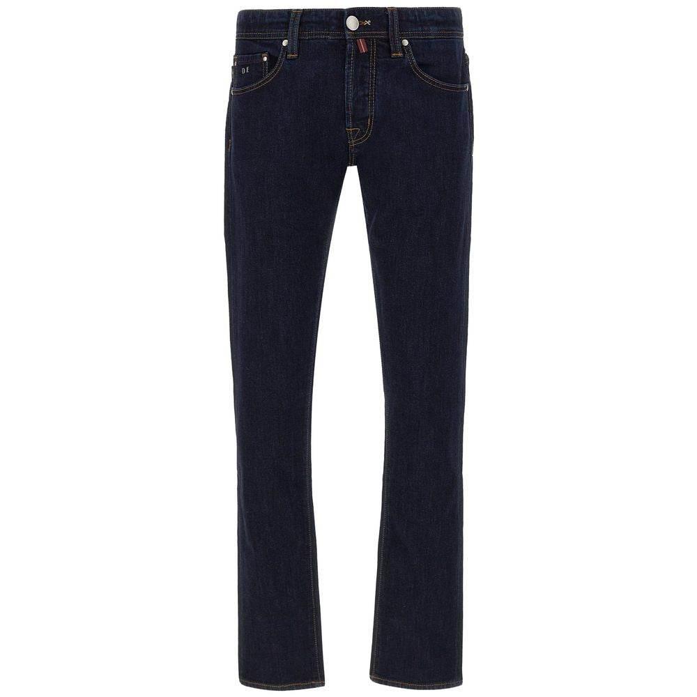 Tramarossa Blue Cotton Men's Jeans - Hilstor