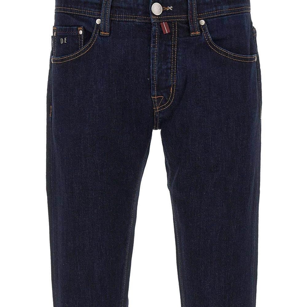 Tramarossa Blue Cotton Men's Jeans - Hilstor