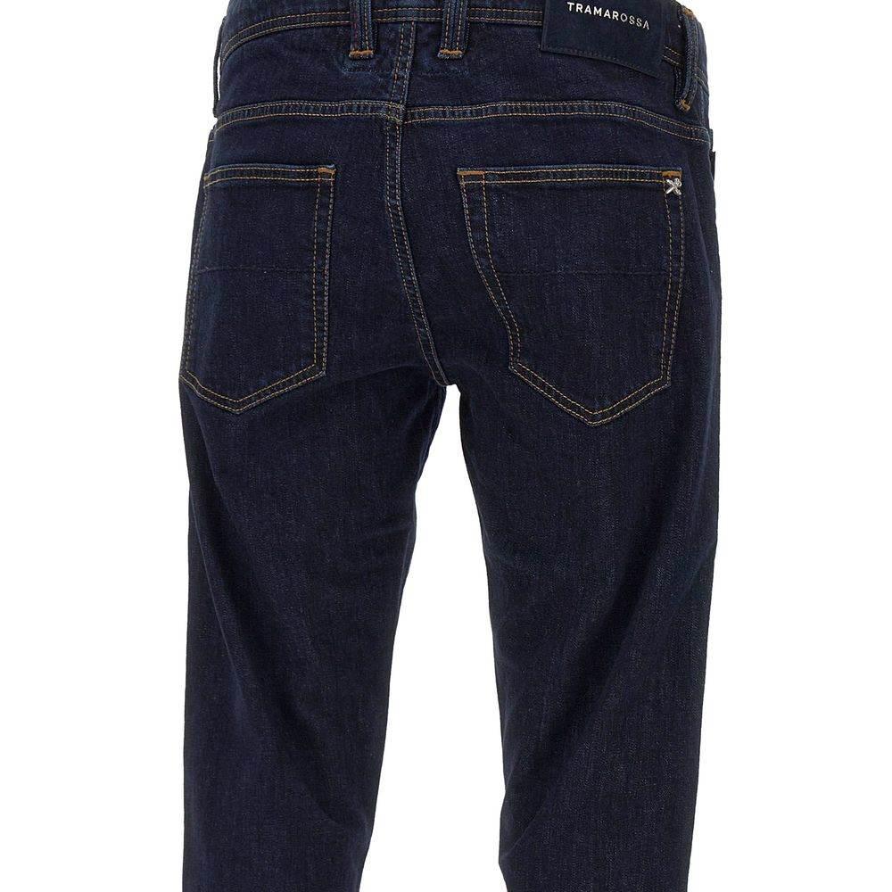 Tramarossa Blue Cotton Men's Jeans - Hilstor